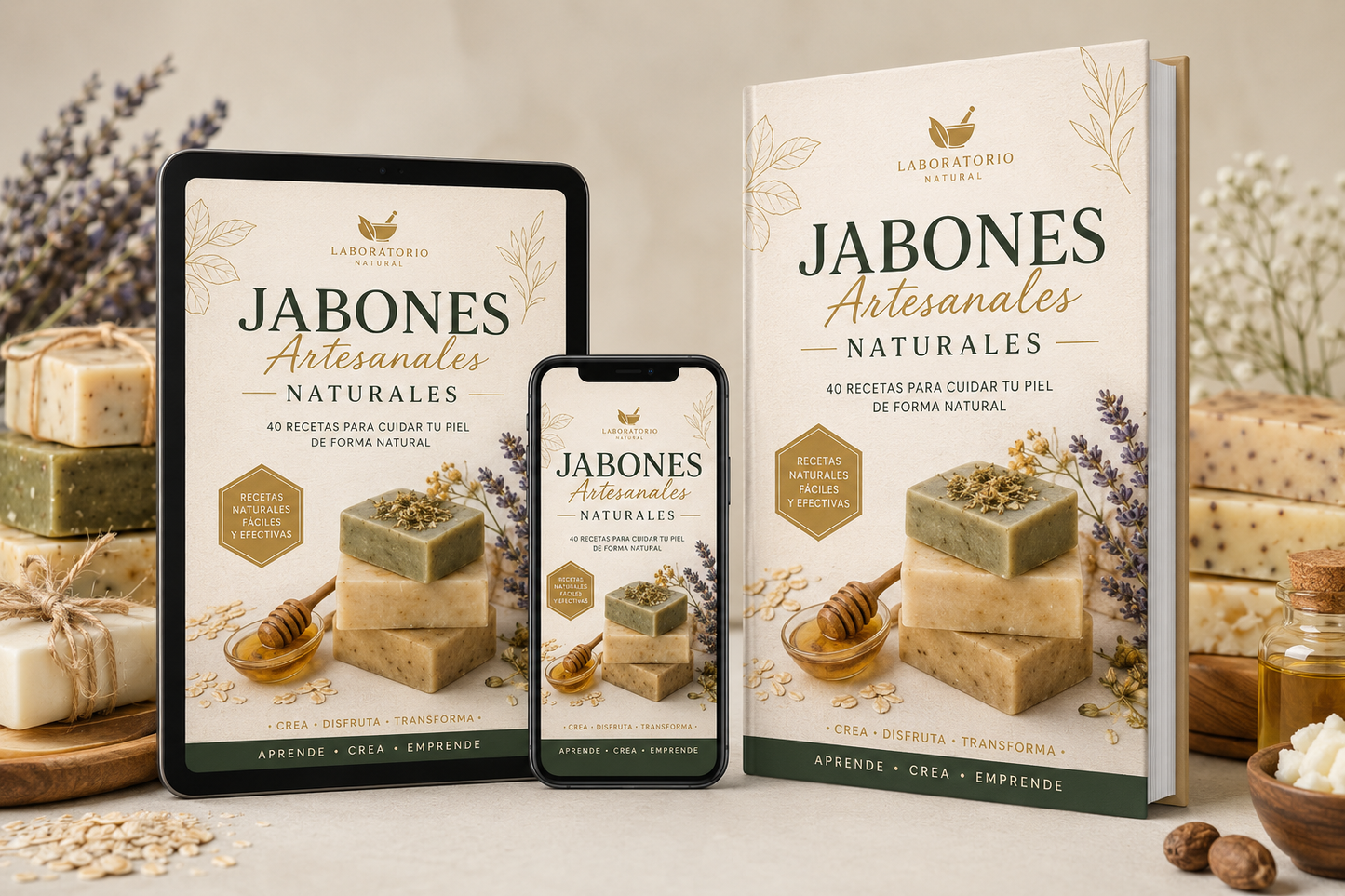 LABORATORIO NATURAL: JABONES ARTESANALES